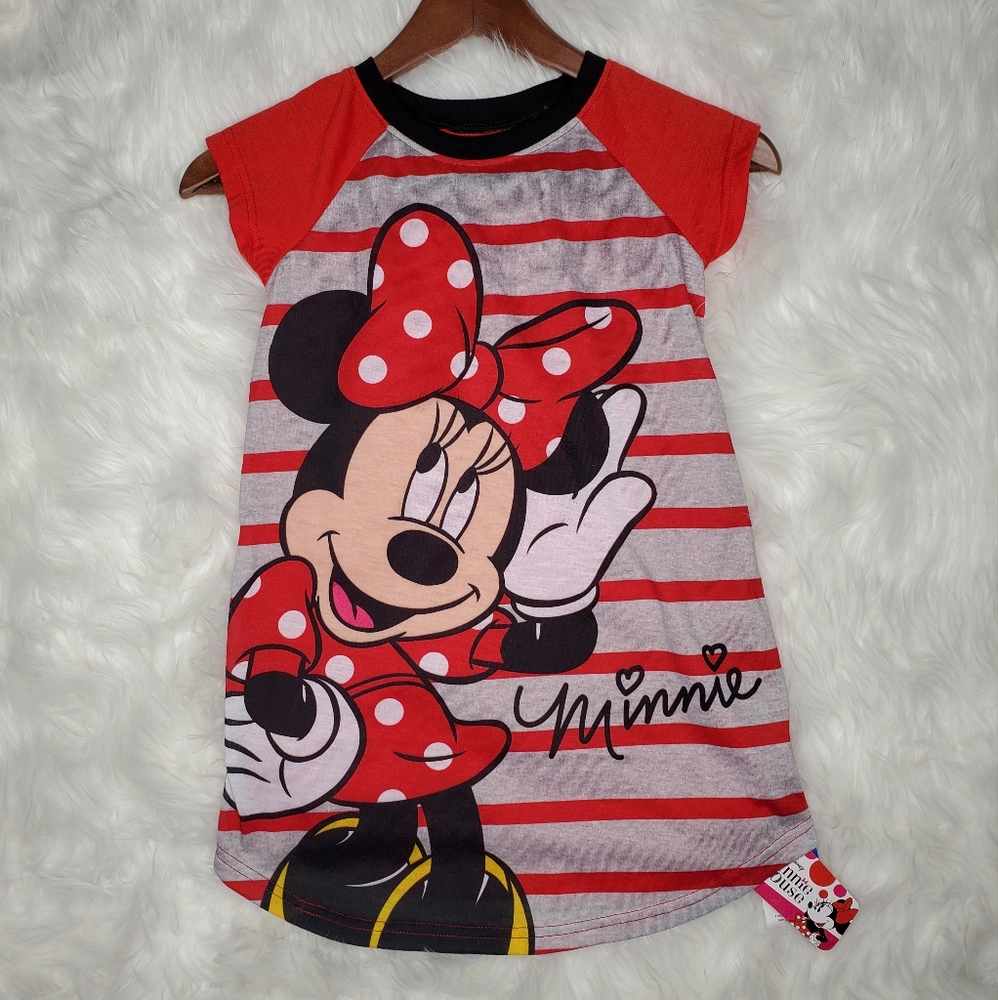 Minnie Mouse Sleepwear Kids Size 6/6X